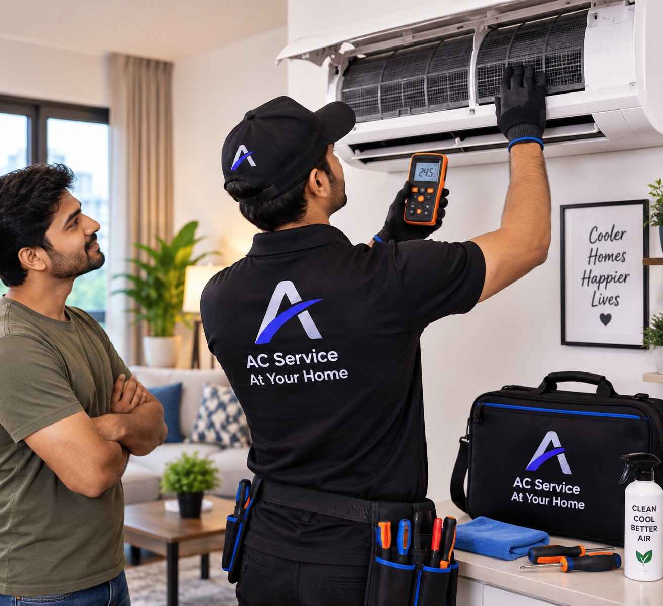 AC diagnosis/check-up