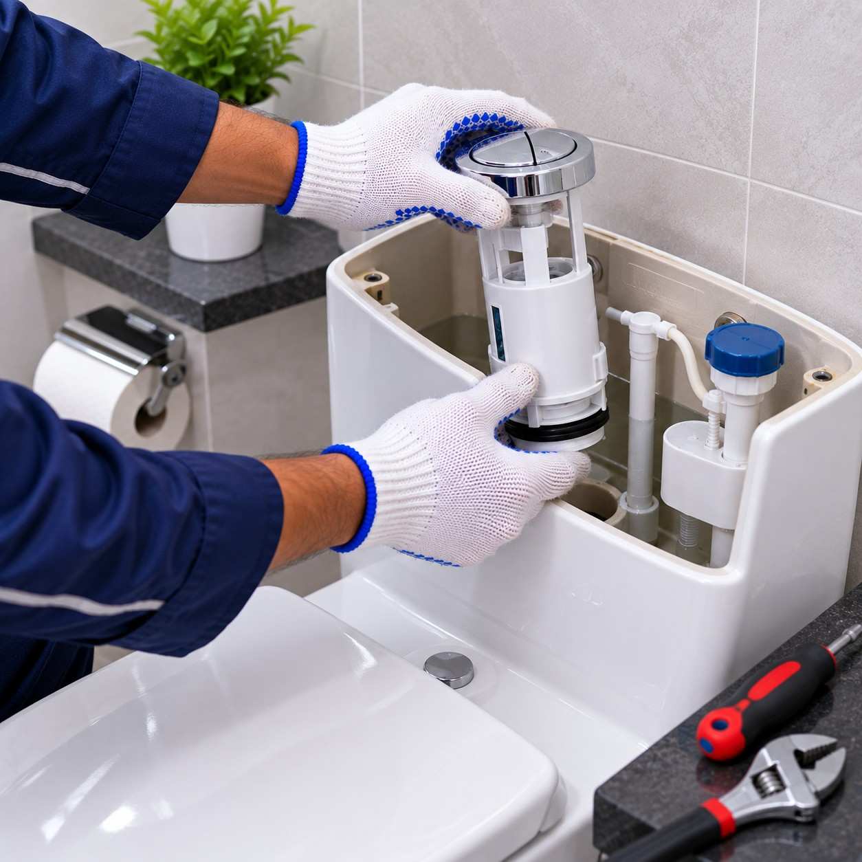 Flush replacement